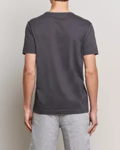 BOSS GREEN Curved Logo Crew Neck T-Shirt Dark Grey S -Boss Butikk 25078411r 4