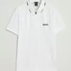 BOSS GREEN Philix MB Monogram Polo White S