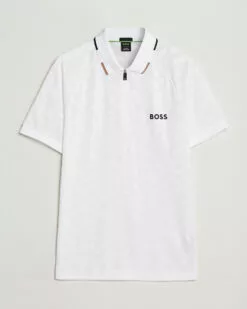 BOSS GREEN Philix MB Monogram Polo White S