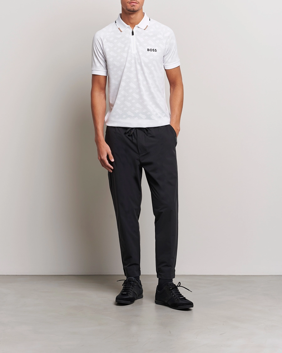 BOSS GREEN Philix MB Monogram Polo White S 2 BOSS GREEN Philix MB Monogram Polo White S - Bilde 2