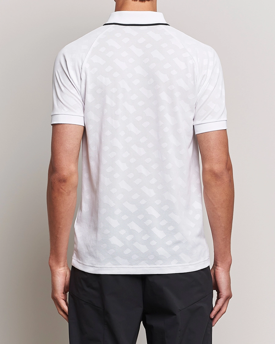 BOSS GREEN Philix MB Monogram Polo White S 4 BOSS GREEN Philix MB Monogram Polo White S - Bilde 4